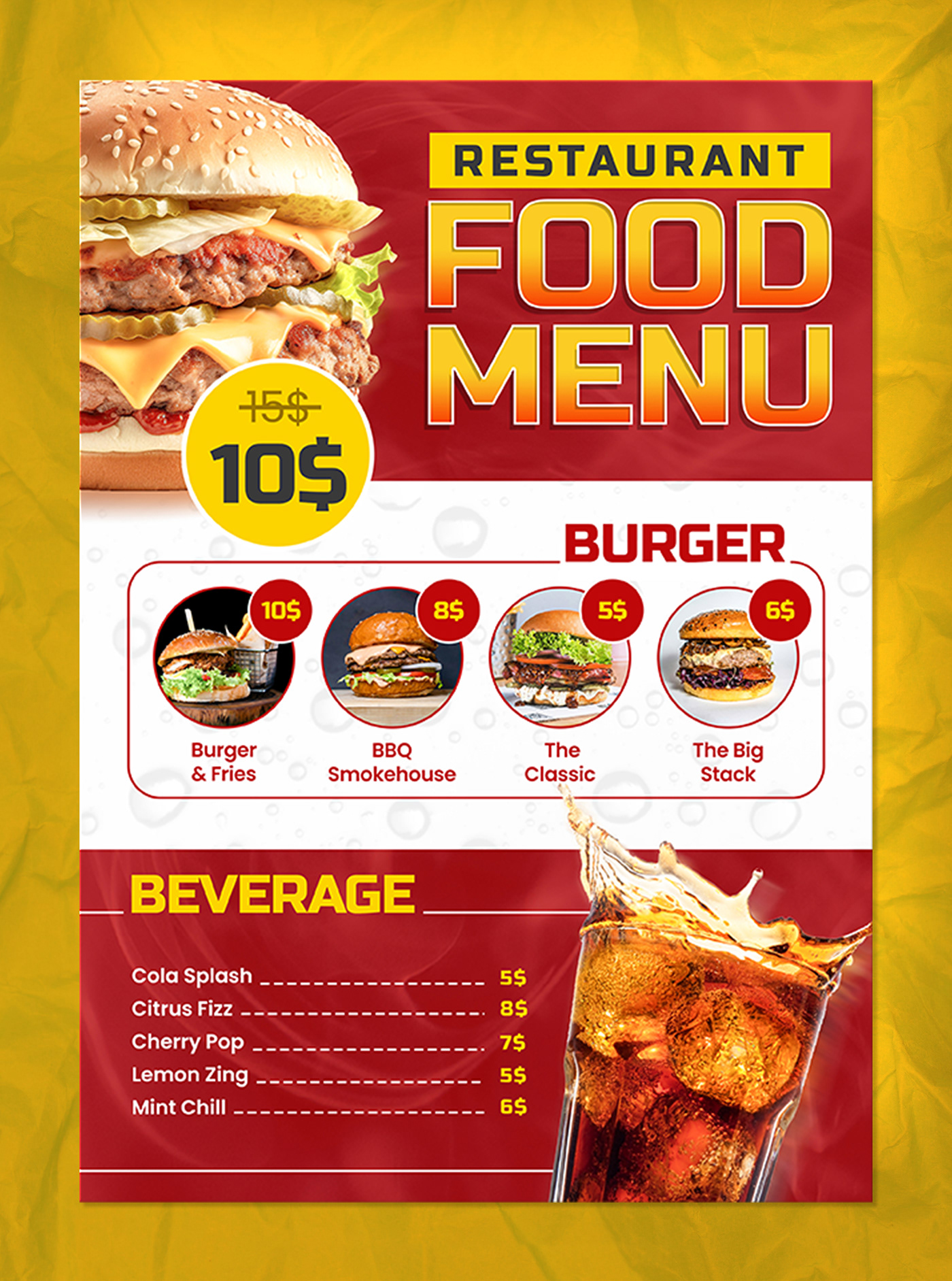 Menu Design